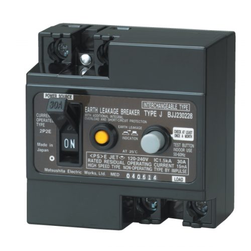 ELB 2P 30A 15mA 1.5KA 240VAC BJJ23022-8