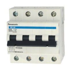 MCB 4P 6A 6KA 415VAC BBD4064CA