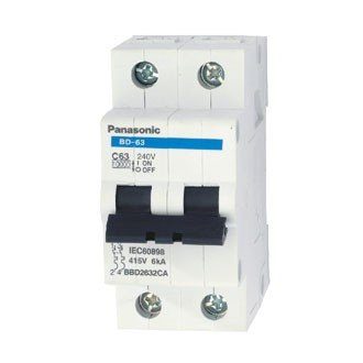 MCB 2P 20A 10KA BBD2202CA