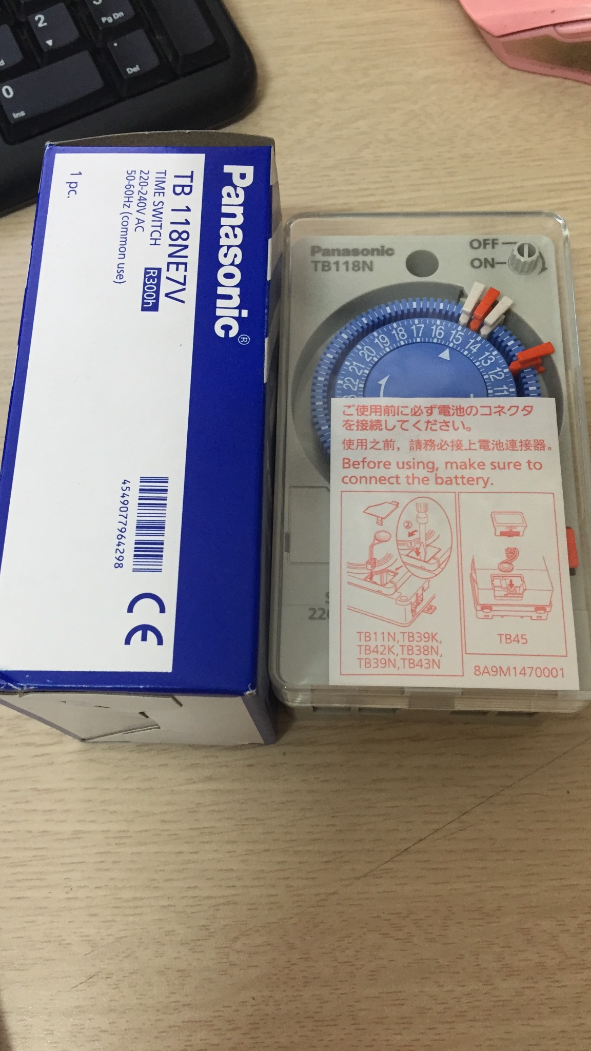 Công tắc đồng hồ TB118 (TB 118NE7V ) - Ảnh 4