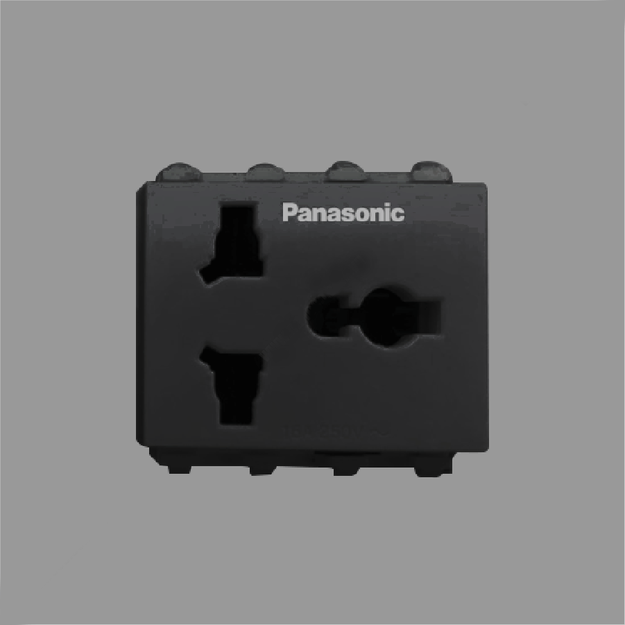 Ổ cắm đa năng có màn che Wide Panasonic WEI1171H-VN
